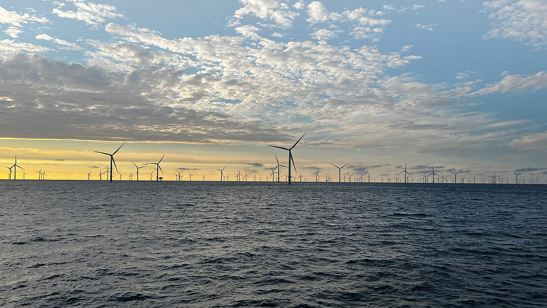 Offshore Windpark Anlage